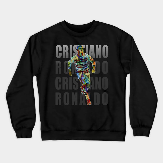 CR7 WPAP art Crewneck Sweatshirt by Chaska Store